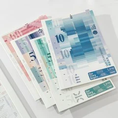 Cuaderno con encuadernación inalámbrica